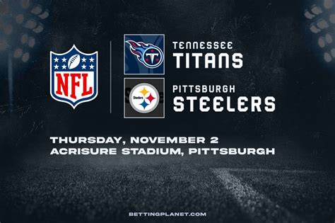 best bets thursday night football|Titans vs Steelers Odds, Picks & Predictions .